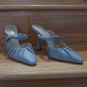 SAM EDELAMN gray leather shoes 7 1/2